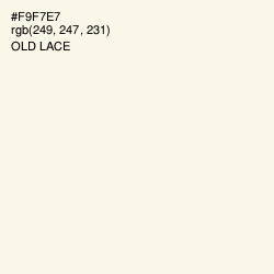 #F9F7E7 - Old Lace Color Image
